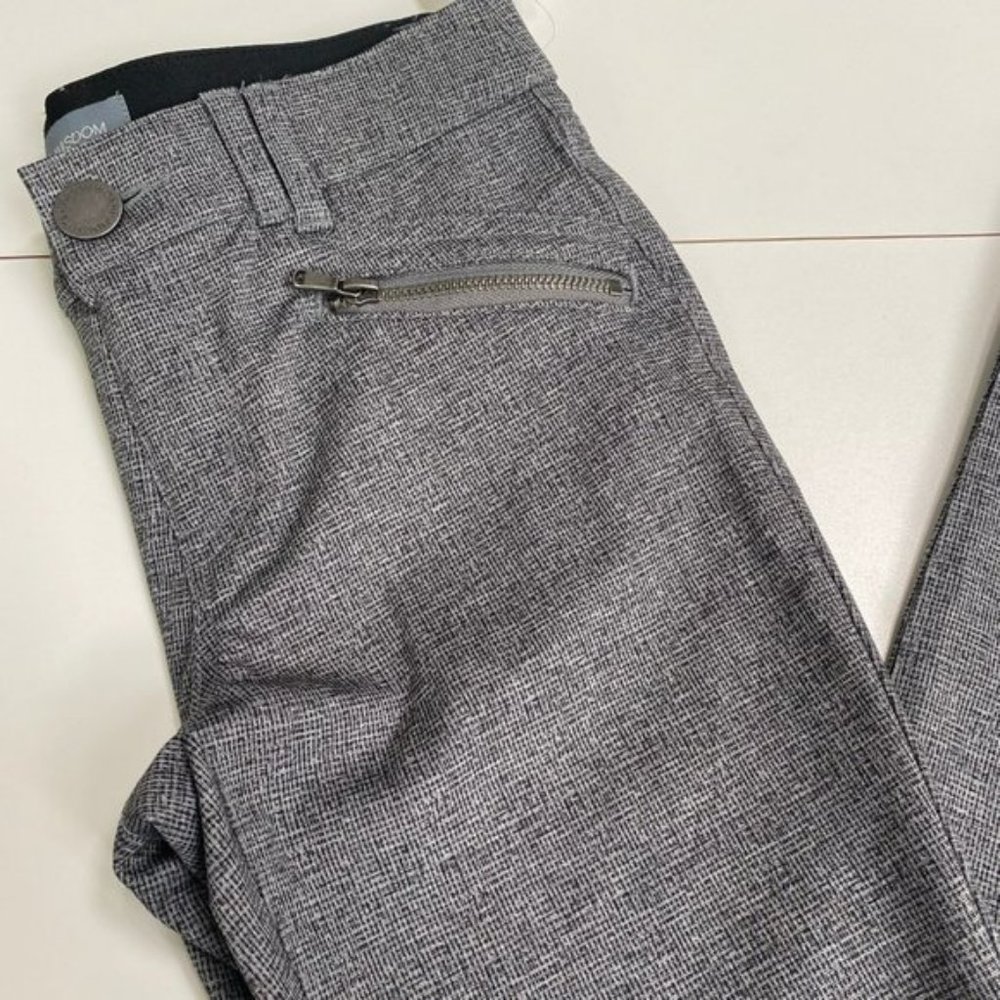 NWT Wit & Wisdom Ponte Slacks Pants Grey Size 2